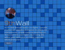 Tablet Screenshot of 9thwall.com